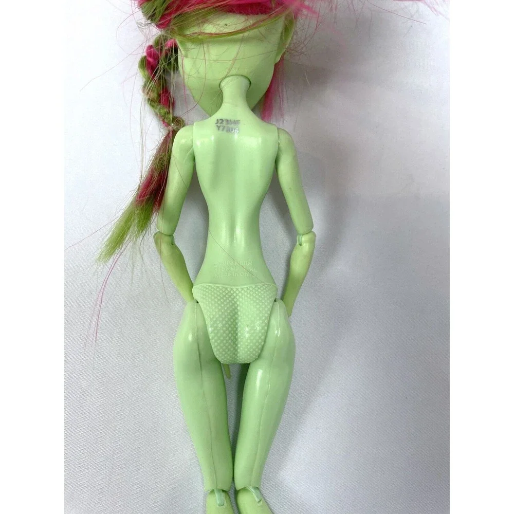 Monster High Venus McFlytrap Doll Pink Green Hair‎ Nude No Clothes